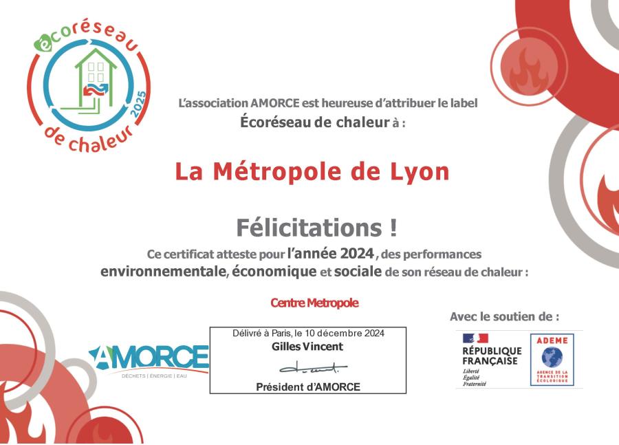 label Écoréseau 12 2025