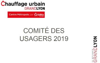 Comité usagers 2019