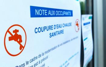 coupure eau chaude